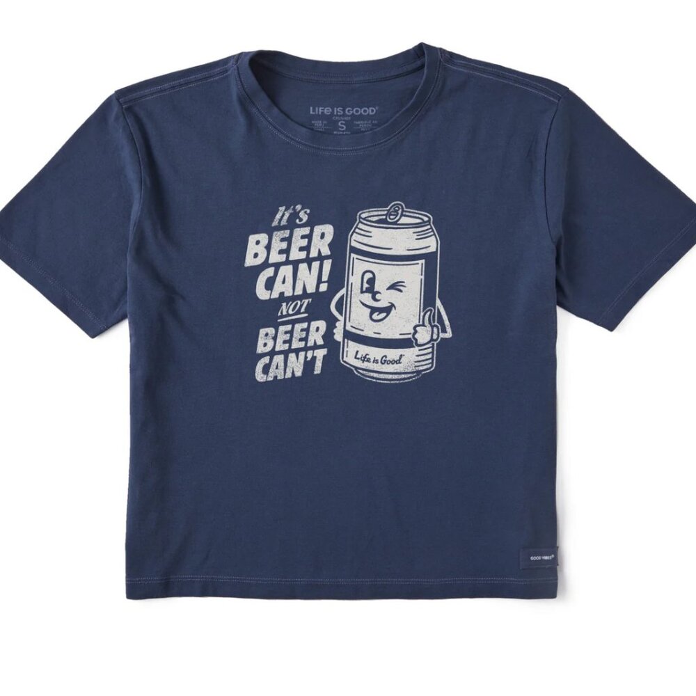 Life Is Good Navy Tee